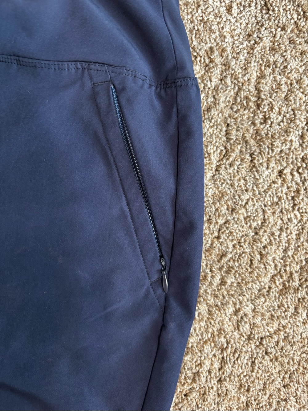 tek gear Navy Straight-Leg Performance pants - Picture 3 of 4